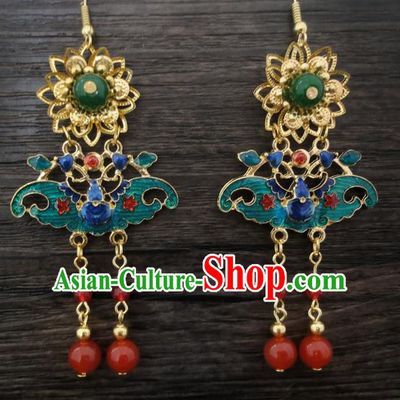 Traditional Handmade Chinese Ancient Classical Earrings for Women