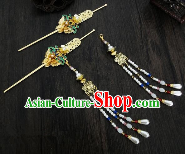 Chinese Ancient Style Hair Jewelry Accessories Hairpins Headwear Headdress Hair Fascinators for Women Chinese Ancient Style Hair Jewelry Accessories Hairpins Headwear Headdress Hair Fascinators for Women