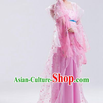 Traditional Ancient Chinese Imperial Emperess Costume, Chinese Wedding Dress, Cosplay Chinese Peri Imperial Princess Tailing Clothing Hanfu for Women