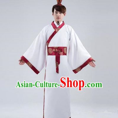Traditional Ancient Chinese Imperial Emperor Costume, Chinese Han Dynasty Male Wedding Dress, Cosplay Chinese Imperial King Clothing Hanfu for Men