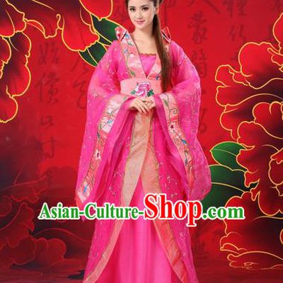 Traditional Ancient Chinese Imperial Emperess Costume, Chinese Wedding Dress, Cosplay Chinese Peri Imperial Princess Tailing Clothing Hanfu for Women