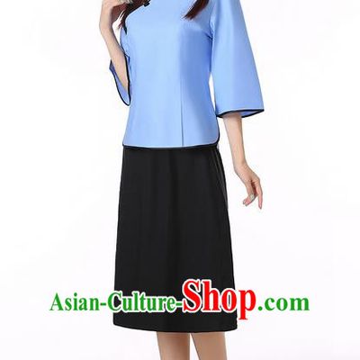 Traditional Ancient Chinese Female Student Costume, General Chai and Lady Balsam Costume, Chinese Qing Dynasty Republic of China Dress, Cosplay Chinese Peri Imperial Princess Clothing for Women