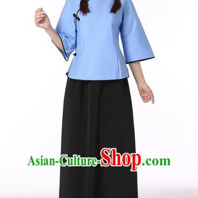 Traditional Ancient Chinese Female Student Costume, General Chai and Lady Balsam Costume, Chinese Qing Dynasty Republic of China Dress, Cosplay Chinese Peri Imperial Princess Clothing for Women