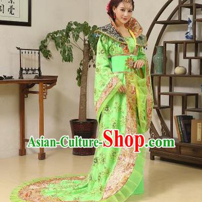 Traditional Ancient Chinese Imperial Emperess Costume, Chinese Wedding Dress, Cosplay Chinese Peri Imperial Princess Tailing Clothing Hanfu for Women