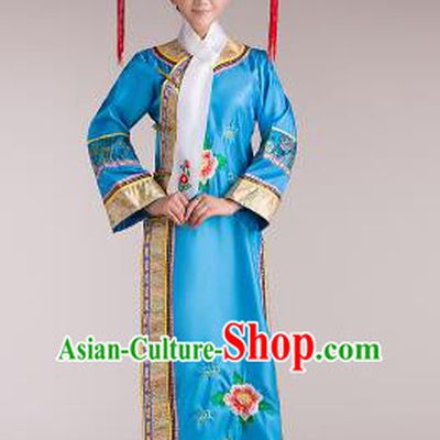 Traditional Ancient Chinese Imperial Emperess Costume, Chinese Qing Dynasty Lady Dress, Cosplay Chinese Man Nationality Peri Imperial Princess Clothing for Women