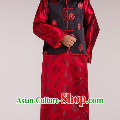 Traditional Ancient Chinese Imperial Emperor Costume, Chinese Qing Dynasty Male Wedding Dress, Cosplay Chinese Imperial King Clothing Hanfu for Men