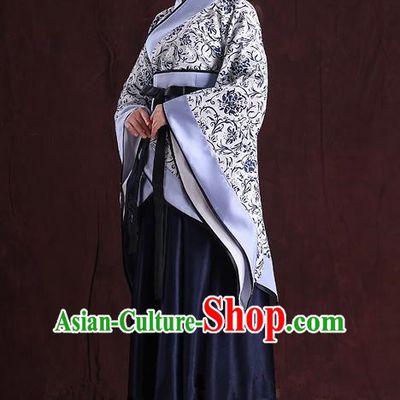 Traditional Ancient Chinese Imperial Emperess Costume, Chinese Han Dynasty Dance Dress, Cosplay Chinese Peri Imperial Princess Wedding Clothing Hanfu for Women