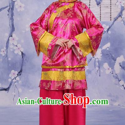 Traditional Ancient Chinese Imperial Emperess Costume, Chinese Qing Dynasty Old Lady Dress, Cosplay Chinese Peri Imperial Princess Clothing for Women