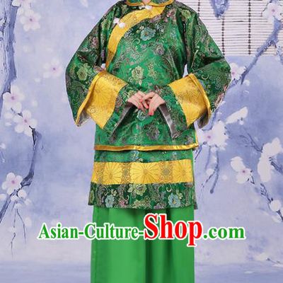 Traditional Ancient Chinese Imperial Emperess Costume, Chinese Qing Dynasty Old Lady Dress, Cosplay Chinese Peri Imperial Princess Clothing for Women