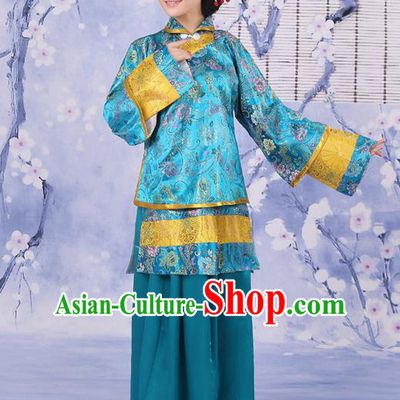 Traditional Ancient Chinese Imperial Emperess Costume, Chinese Qing Dynasty Old Lady Dress, Cosplay Chinese Peri Imperial Princess Clothing for Women