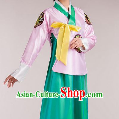 Traditional Ancient Chinese Koreans Imperial Emperess Costume, Chinese Koreans Nationality Peri Imperial Princess Clothing for Women