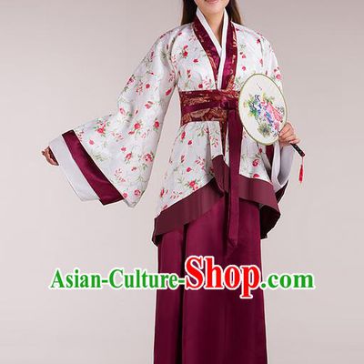 Traditional Ancient Chinese Imperial Emperess Costume, Chinese Han Dynasty Wedding Dress, Cosplay Chinese Peri Imperial Princess Tailing Clothing Hanfu for Women