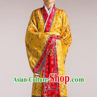 Traditional Ancient Chinese Imperial Emperor Costume, Chinese Tang Dynasty Male Wedding Dress, Cosplay Chinese Imperial King Clothing Hanfu for Men
