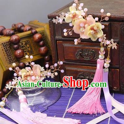 Traditional Handmade Chinese Ancient Classical Hair Accessories Barrettes Hairpin, Hair Sticks Hair Jewellery, Hair Fascinators Hairpins for Women