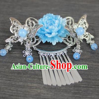 Traditional Handmade Chinese Ancient Classical Hair Accessories Barrettes Hairpin, Hair Sticks Hair Jewellery, Hair Fascinators Hairpins for Women