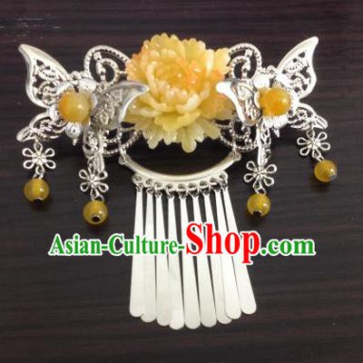 Traditional Handmade Chinese Ancient Classical Hair Accessories Barrettes Hairpin, Hair Sticks Hair Jewellery, Hair Fascinators Hairpins for Women
