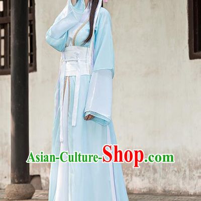 Traditional Ancient Chinese Imperial Princess Costume, Chinese Han Dynasty Dance Dress, Cosplay Chinese Peri Imperial Princess Clothing Embroidered Hanfu Dress for Women