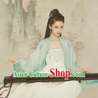 Traditional Ancient Chinese Imperial Princess Costume, Chinese Han Dynasty Princess Dress, Cosplay Chinese Peri Embroidered Hanfu Clothing for Women