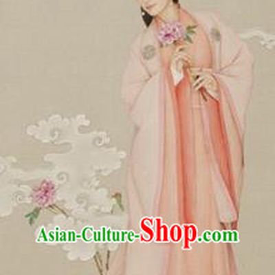 Traditional Ancient Chinese Imperial Emperess Costume Complete Set, Chinese Han Dynasty Emperess Dowager Wedding Dress, Cosplay Chinese Imperial Princess Embroidered Clothing for Women