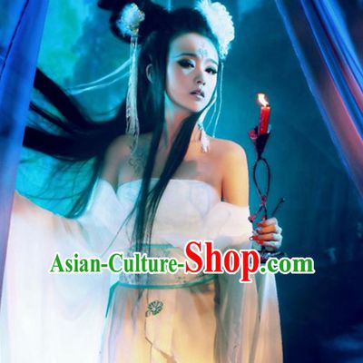 Traditional Ancient Chinese Imperial Emperess Costume, Chinese Tang Dynasty Wedding Dress, Cosplay Game Characters Chinese Peri Imperial Princess Embroidered Clothing for Women