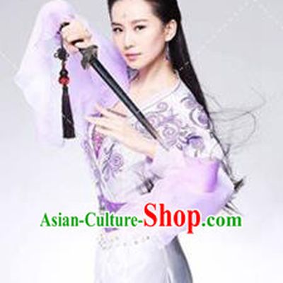 Traditional Ancient Chinese Imperial Emperess Costume, Chinese Tang Dynasty Dress, Cosplay Game Characters Chinese Peri Imperial Princess Embroidered Clothing for Women