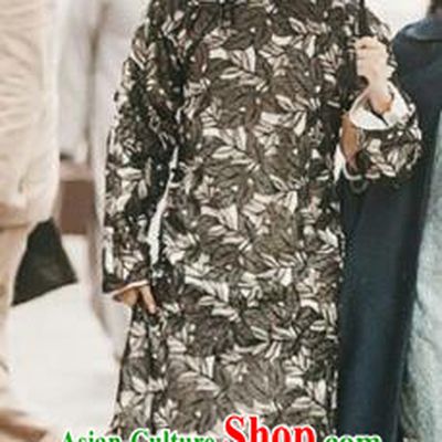 Traditional Ancient Chinese Republic of China Gown Robes Qing Dynasty Minguo Costumes for Men