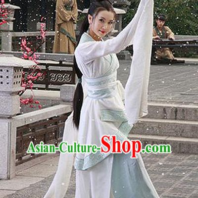 Traditional Ancient Chinese Imperial Emperess Costume Complete Set, Chinese Han Dynasty Dance Dress, Cosplay Chinese Imperial Princess Embroidered Clothing for Women