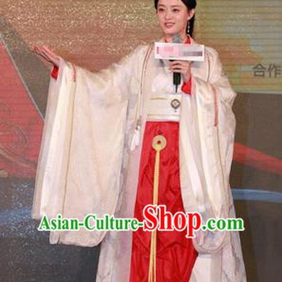 Traditional Ancient Chinese Imperial Lady Costume Complete Set, Chinese Han Dynasty Lady Dress, Cosplay Chinese Imperial Princess Clothing for Women