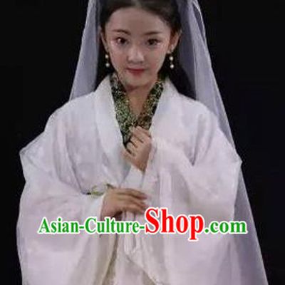 Traditional Ancient Chinese Imperial Princess Costume, Chinese Tang Dynasty Children Dress, Cosplay Chinese Peri Clothing for Kids
