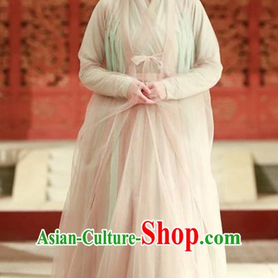 Traditional Ancient Chinese Imperial Emperess Costume, Chinese Han Dynasty Dance Dress, Cosplay Chinese Teleplay Ten great III of peach blossom Role Bai qian Peri Imperial Princess Embroidered Hanfu Clothing for Women