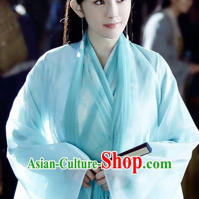 Traditional Ancient Chinese Imperial Emperess Costume, Chinese Han Dynasty Young Lady Dress, Cosplay Fairy Tale Chinese Teleplay Ten great III of peach blossom Role Bai qian Peri Imperial Princess Hanfu Clothing for Women