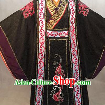Traditional Ancient Chinese Han Dynasty Imperial Emperor Robes, Han Dynasty Imperial Emperor Dragon Costumes for Men