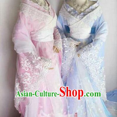 Traditional Ancient Chinese Imperial Emperess Costume, Chinese Tang Dynasty Young Lady Dress, Cosplay Chinese Peri Princess Embroidered Hanfu Clothing for Women