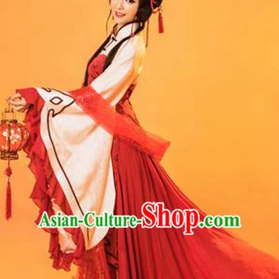 Traditional Ancient Chinese Peking Opera Costume, Chinese Tang Dynasty Palace Consort Dress, Cosplay Chinese Imperial Consort Clothing for Women