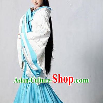 Traditional Ancient Chinese Imperial Emperess Costume, Chinese Han Dynasty Princess Dress, Cosplay Chinese Peri Concubine Embroidered Hanfu Clothing for Women