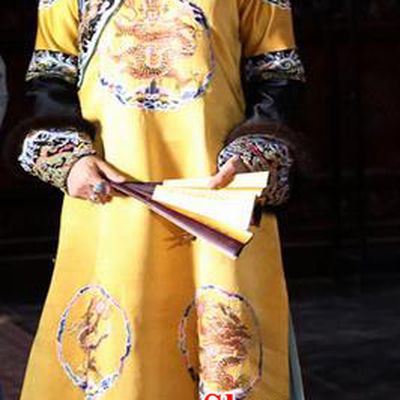 Traditional Ancient Chinese Imperial Emperess Costume, Chinese Qing Dynasty Emperess Wedding Dress, Chinese Manchu Emperess Embroidered Phoenix Clothing for Women