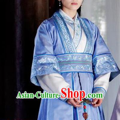 Traditional Ancient Chinese Female Costume, Chinese Ancient Swordswoman Dress, Cosplay Chinese Chivalrous Swordsman Clothing for Women