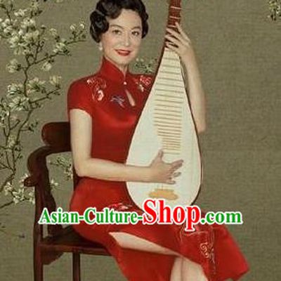 Traditional Chinese Female Costumes Chinese Ancient Clothes Chinese Cheongsam Tang Suits Dress for Women