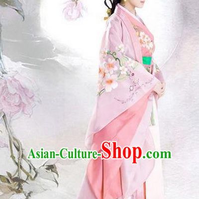 Traditional Ancient Chinese Imperial Emperess Costume, Chinese Han Dynasty Young Lady Dress, Cosplay Chinese Princess Consort Clothing Hanfu for Women