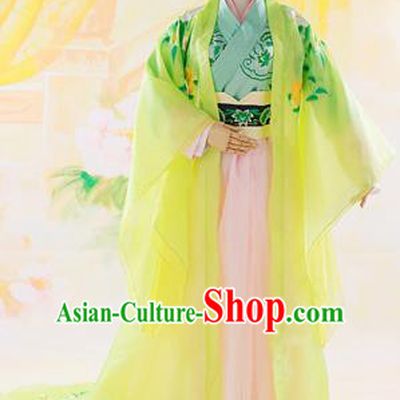 Traditional Ancient Chinese Imperial Emperess Costume, Chinese Han Dynasty Consort Dress, Cosplay Chinese Princess Consort Clothing Embroidered Hanfu for Women