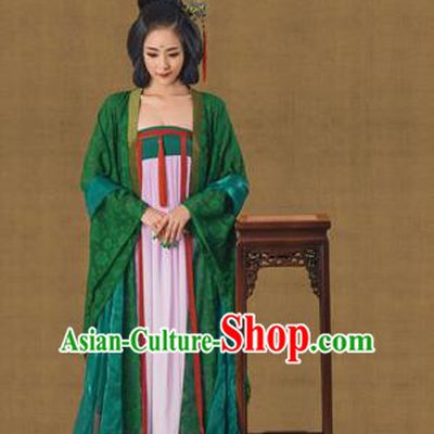 Traditional Ancient Chinese Imperial Consort Costume, Chinese Tang Dynasty Emperess Dress, Cosplay Chinese Peri Palace Lady Clothing for Women