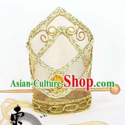 Chinese Wedding Jewelry Accessories, Traditional Emperor Headwear, Emperor Royal Crown, Ancient Chinese Emperor Coronet for Men