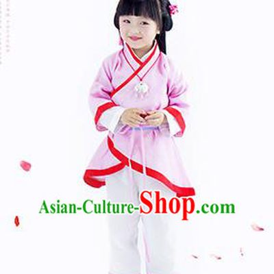 Traditional Chinese Hanfu Costume, Children Han Dynasty Girl Dress, Chinese Han Dynasty Costume for Kids