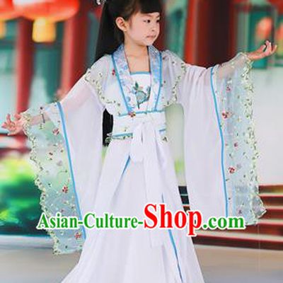 Traditional Ancient Chinese Imperial Consort Children Costume, Chinese Tang Dynasty Little Girl Dress, Cosplay Chinese Princess Clothing Hanfu for Kids