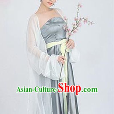 Traditional Ancient Chinese Imperial Emperess Costume, Chinese Tang Dynasty Dance Dress, Chinese Peri Imperial Lady Hanfu Clothing for Women