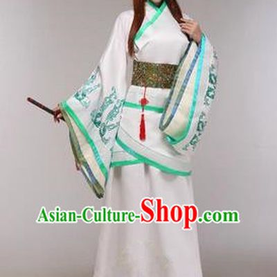Traditional Ancient Chinese Imperial Emperess Costume, Chinese Han Dynasty Princess Dress, Cosplay Chinese Peri Concubine Embroidered Hanfu Clothing for Women