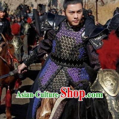 Traditional Ancient Chinese Nobility Childe Costume, Elegant Hanfu Western Wei Dynasty Swordsman Corselet General Clothing, Chinese Northern Dynasties Aristocratic Strategos Armour Clothing for Men
