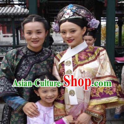 Chinese TV Drama Zhen Huan Legend Empress Clothing Garment Clothes for Women