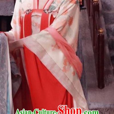 Traditional Ancient Chinese Imperial Consort Costume, Elegant Hanfu Palace Concubine Dress, Chinese Tang Dynasty Imperial Princess Tailing Clothing for Women