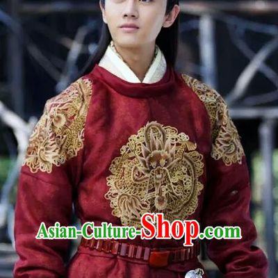 Traditional Ancient Chinese Nobility Childe Costume, Elegant Hanfu Male Lordling Dress, Tang Dynasty Swordsman Clothing, China Imperial Crown Prince Embroidered Dragon Clothing for Men